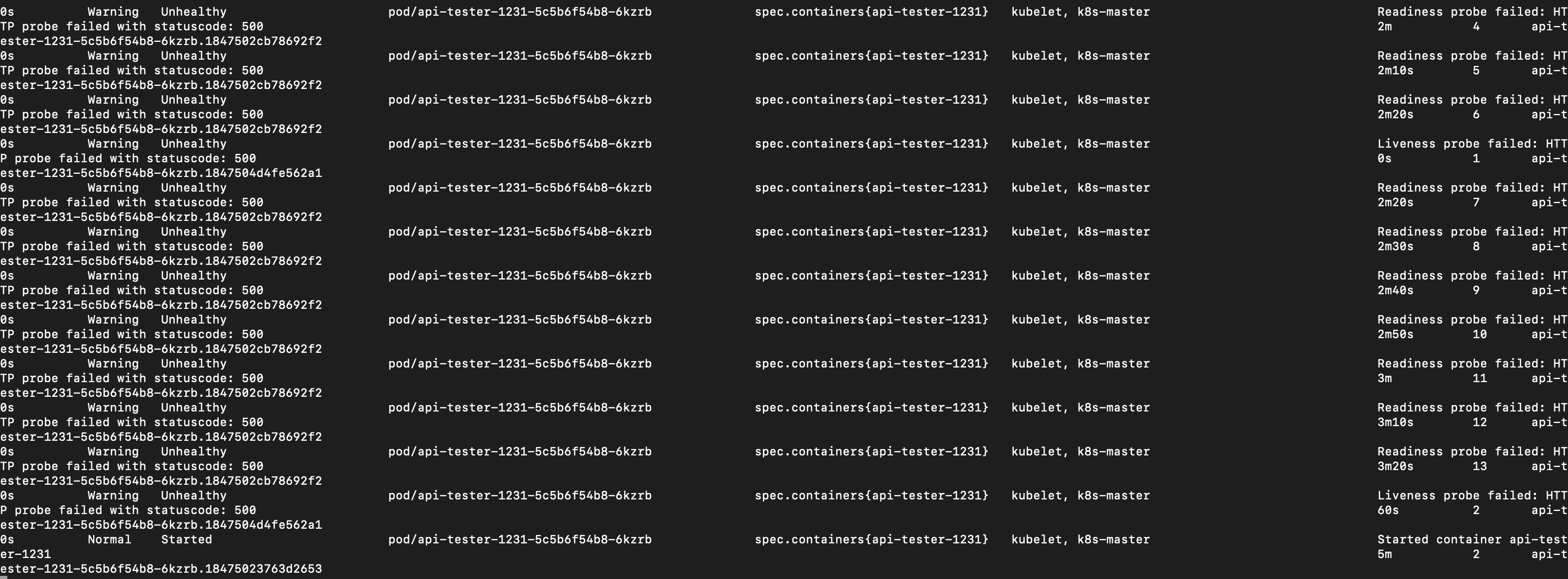 liveness probe mission