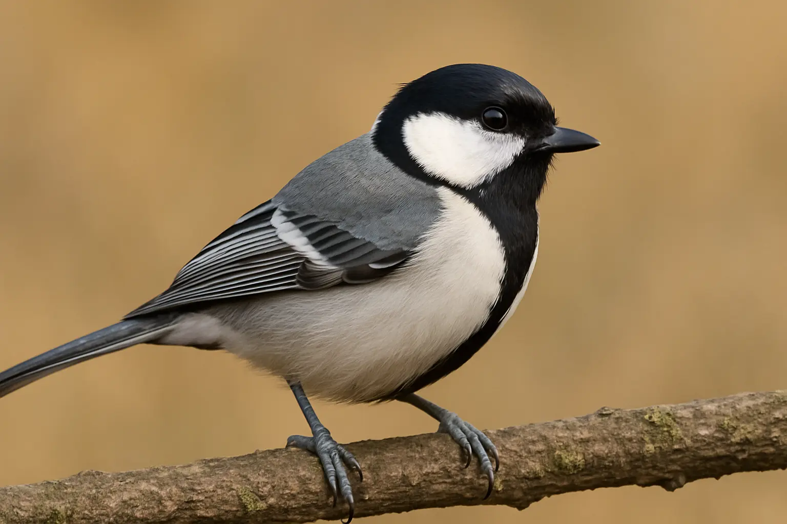 박새 (Cinereous Tit)